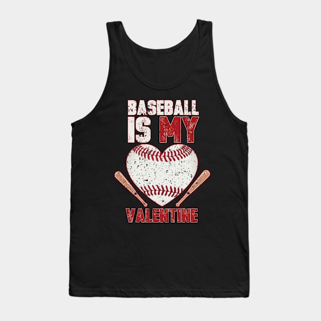 baseball is my valentine Tank Top by ahnoun